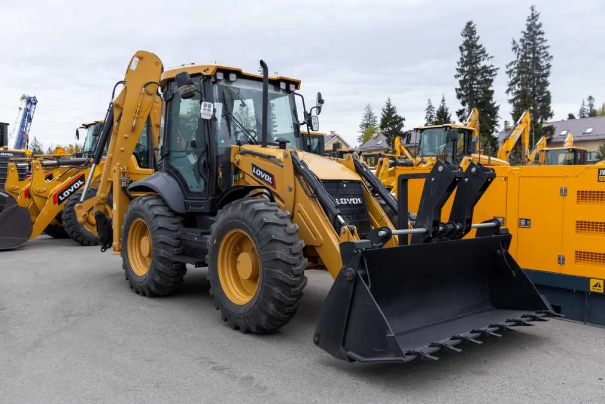Backhoe loader LOVOL FLB468