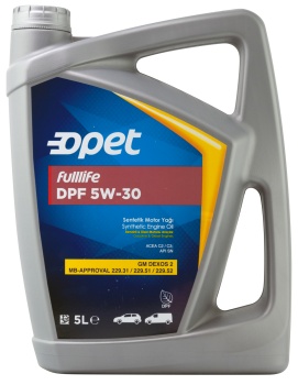 Синтетикалық мотор майы Fulllife DPF 5W-30