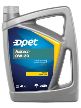 Fulltech 0W-20 synthetic motor oil