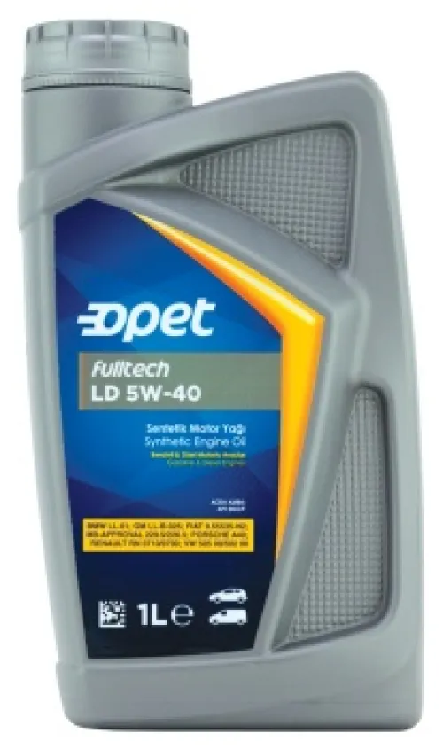 Fulltech LD 5W-40 синтетикалық мотор майы